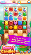 Sweet Candies 2 - Chocolate Cookie Candy Match 3 screenshot 2