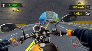交通自行车骑手游戏 3d screenshot 0