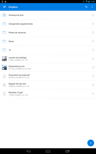 Dropbox : stockage cloud pour sauvegarde/partage screenshot 7