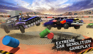 Xtreme Demolition Derby Racing- Muscle Cars Crash screenshot 14