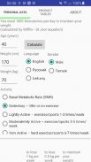 Calorie Calculator screenshot 9