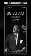 Atatürk 2019 Wallpapers Slide Unlock Screen screenshot 0