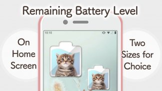 Cat Battery widget screenshot 0