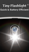 Lanterna - Tiny Flashlight ® screenshot 6