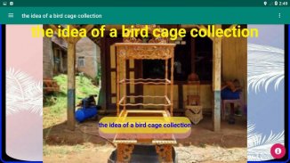 the idea of a bird cage collection screenshot 7