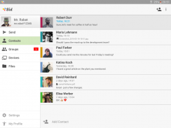 Sid - Secure Messenger with File Transfer screenshot 0