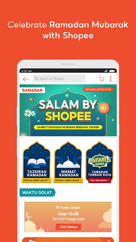 Shopee Raya Bersama - Téléchargement de l'APK pour Android