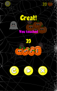 Touch Pumpkins Halloween. Juegos de niños screenshot 7