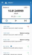 Ardor Lite Wallet screenshot 1