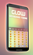 Glow Keyboard Theme screenshot 2