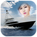 Yacht Boat Photo Frames montage and editor Icon