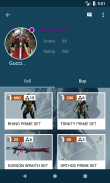 Market for Warframe - warframe.market screenshot 1