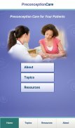 Preconception Care App screenshot 0