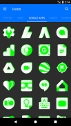 Inverted White and Green Icon Pack Free screenshot 9