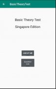 Basic Theory Test(BTT) SG screenshot 0