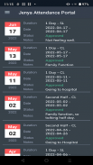 Jenya Attendance Portal screenshot 3