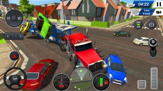 Car Transporter Truck Simulator Game 2019 screenshot 1