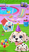 Puppy bubble bath care game screenshot 5