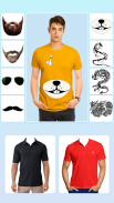 Men T-Shirt Design Photo Maker screenshot 1