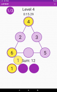 Magic Triangles - Math Puzzles - Aritgram screenshot 4