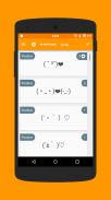 Moticons: Japanese Emoticons screenshot 2
