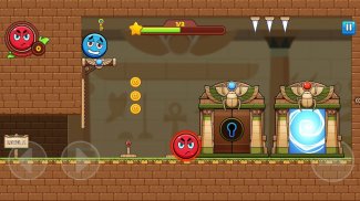 Red and Blue: Twin Color Ball screenshot 4