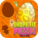 Shape Fit Puzzle Kids Drag & D Icon
