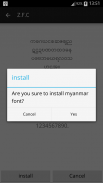 Zawgyi Font Changer screenshot 2
