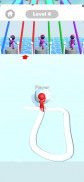 Snow Race 3D: Ice Bridge Run screenshot 2