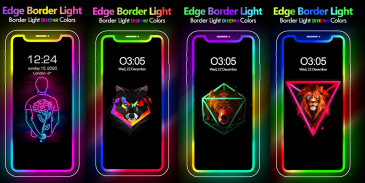 Border Light Live Wallpaper - LED Color Edge screenshot 5