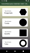 Convertitore quantità materiale: Calcolatore peso screenshot 1