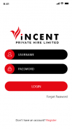 Vincent Private Hire screenshot 0
