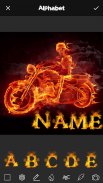 Fire Effect Name Art Maker screenshot 4