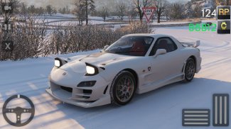 JDM Mazda RX7 Drift Simulator screenshot 1