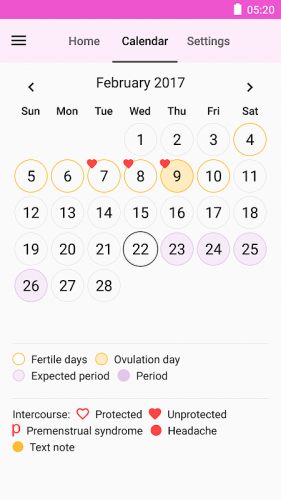 Period And Ovulation Tracker Free Cycle Tracker 6 6 Download Android Apk Aptoide