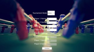 Two Players Foosball Game screenshot 0