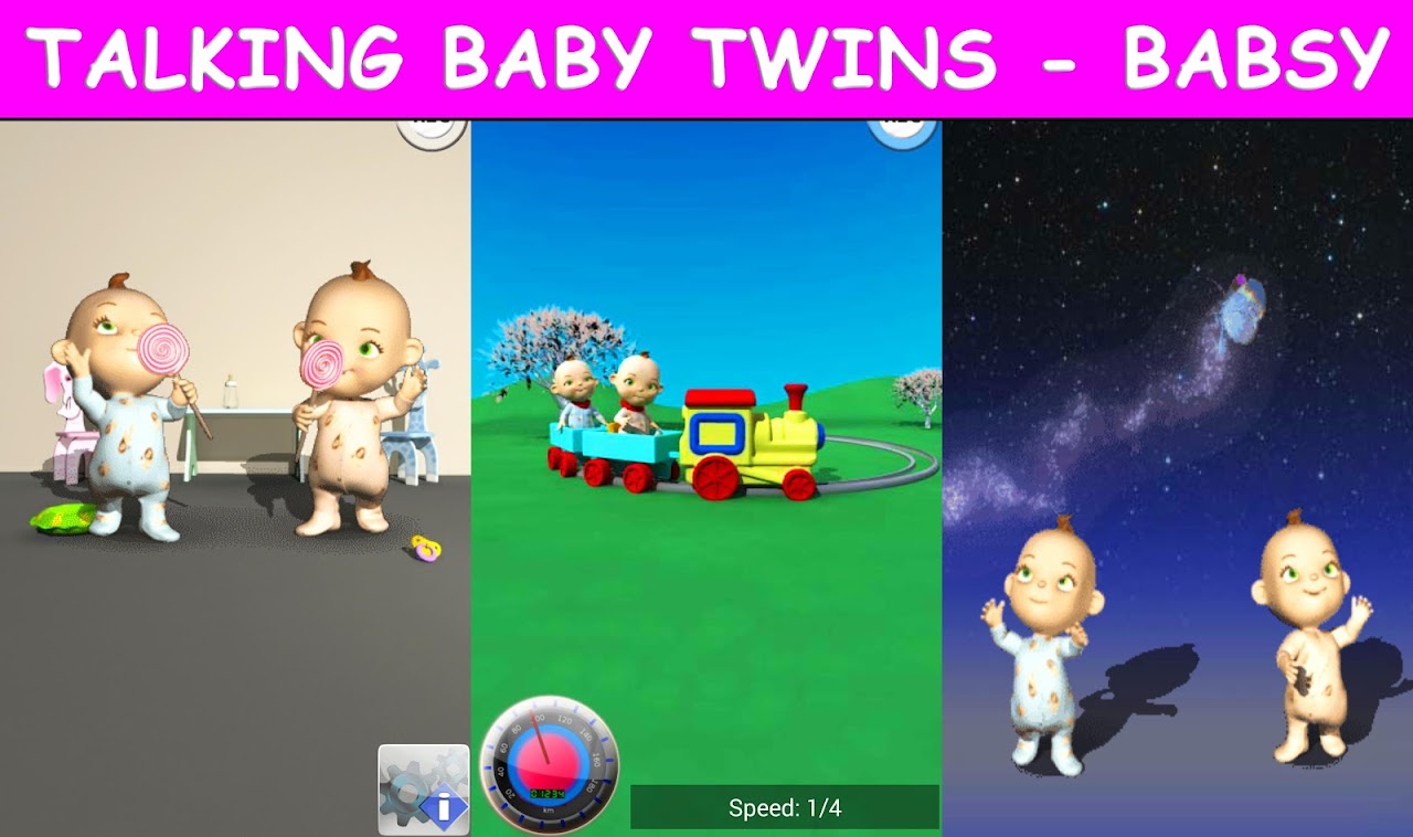 Говоря Twins Детское - Babsy - Загрузить APK для Android | Aptoide