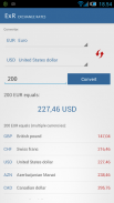 Exchange rates ExR screenshot 5