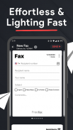 FREE FAX - Easy PDF Faxing App screenshot 1