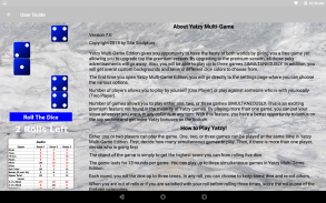 Yatzy Multi-Game Edition screenshot 0