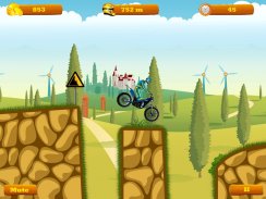 Moto Hero -- endless motorbike bike racing game screenshot 0