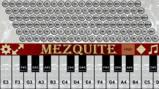 Mezquite Acordeón de Teclas (Piano) Gratis screenshot 2