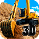 Heavy Excavator Driver Sim 3D Icon