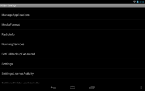 Hidden Android Settings screenshot 0
