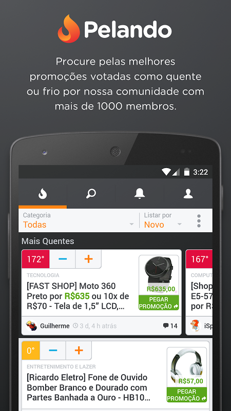 Pelando - Descontos, Ofertas, Promoções e Cupons - Téléchargement