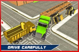 Heavy Machine Transport Truck screenshot 3