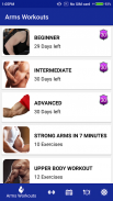 Strong Arm Workout in 30 Days - Biceps Exercises screenshot 1