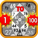 Find The Number 1 to 100 - Number Puzzle Game Icon