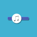 Floating Media Volume Slider Icon