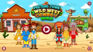 Pretend Town Cowboy Wild West screenshot 0